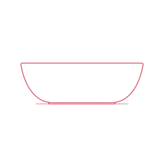Objects Bowls Felt Fat Soup Bowl Outline Drawing Svg Vector, Free Vectors File
